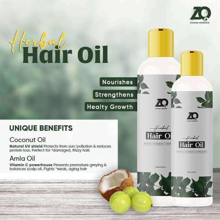 Zuarmi Organic Hair Oil