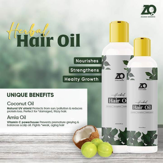 Zuarmi Organic Hair Oil